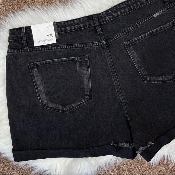 KanCan Black Jean Shorts for Women - Picture 6 of 10